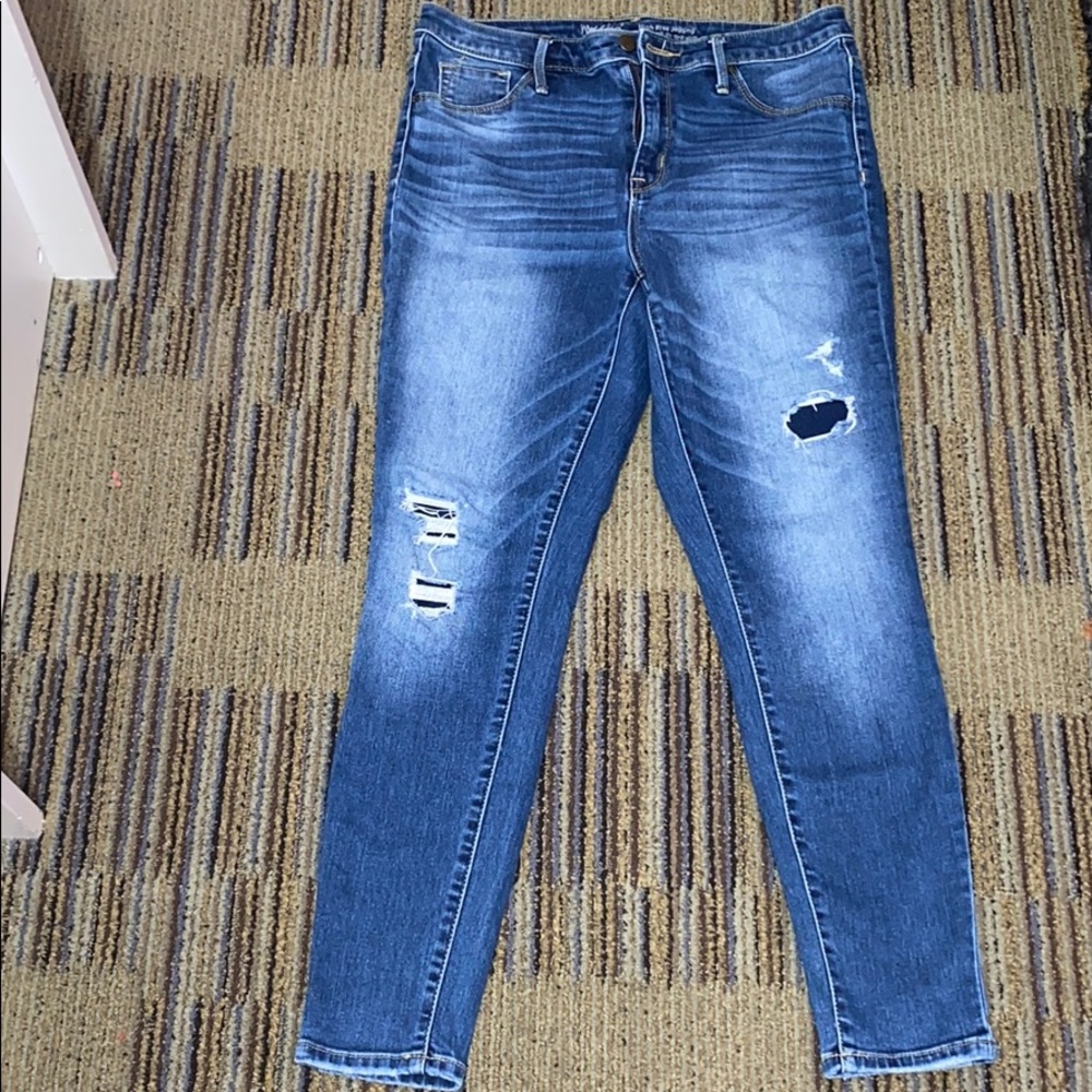 High rise jegging